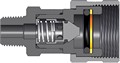 Dixon 3TM3-PV 3/8" ENERPAC COUPL, 3/8" M-NPTF, PV Body Material: STEEL Body Size: 3/8"